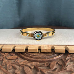 Evil Eye Diamond Kada