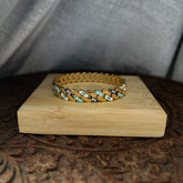 Evil eye enameled kada