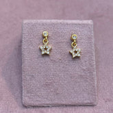 Star flatback earrings (Pair)