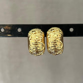 Celestial Chunky Hoop Earrings