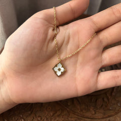 Flower Mop necklace