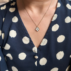 Flower Mop necklace