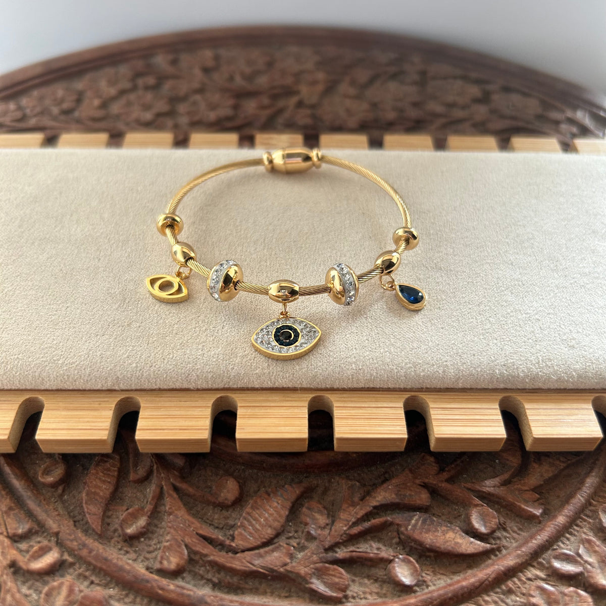 Evil eye charms Baby size Kada