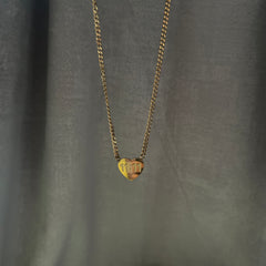 11:11 heart necklace