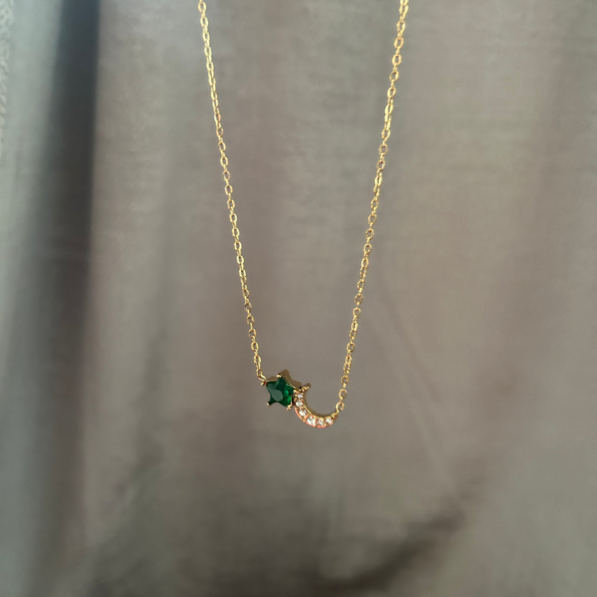 Moon Star Necklace