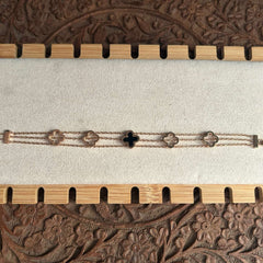 Multichained Clover Bracelet