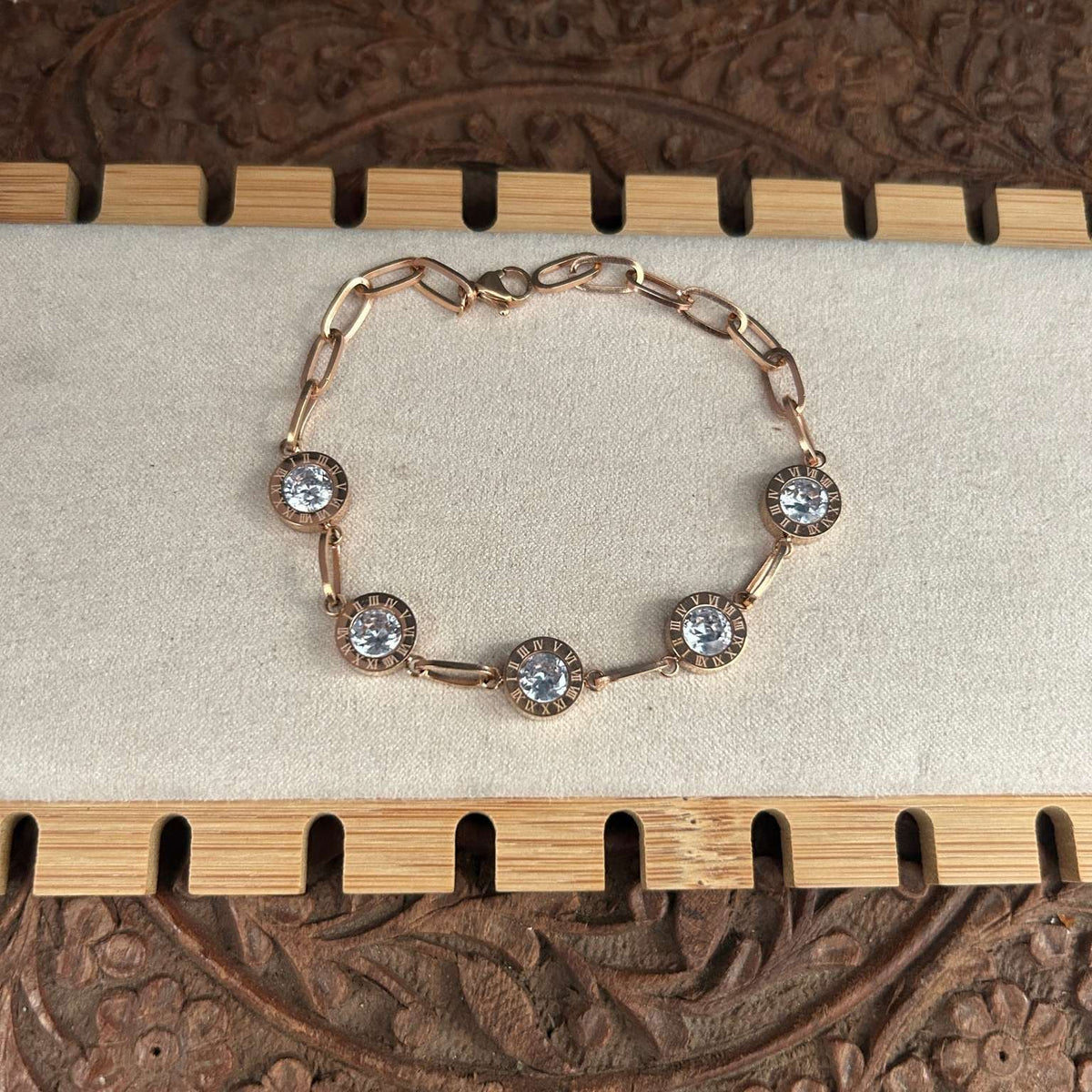 Roman Diamond Bracelet