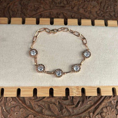Roman Diamond Bracelet