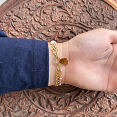 Heart Layered Bracelet