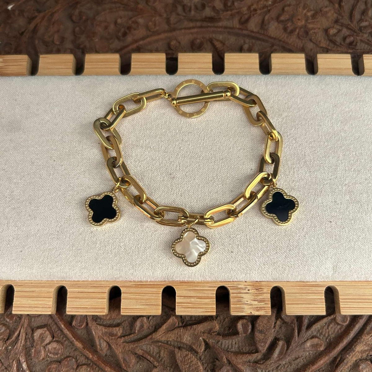 Clover Chunky Bracelet