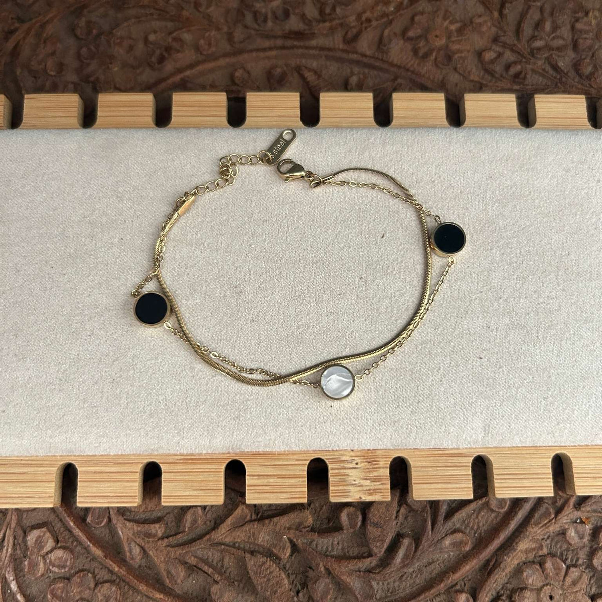 Reversible Circular Layered Bracelet