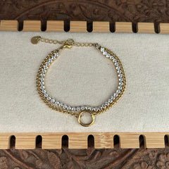 Tennis Layered Bracelet
