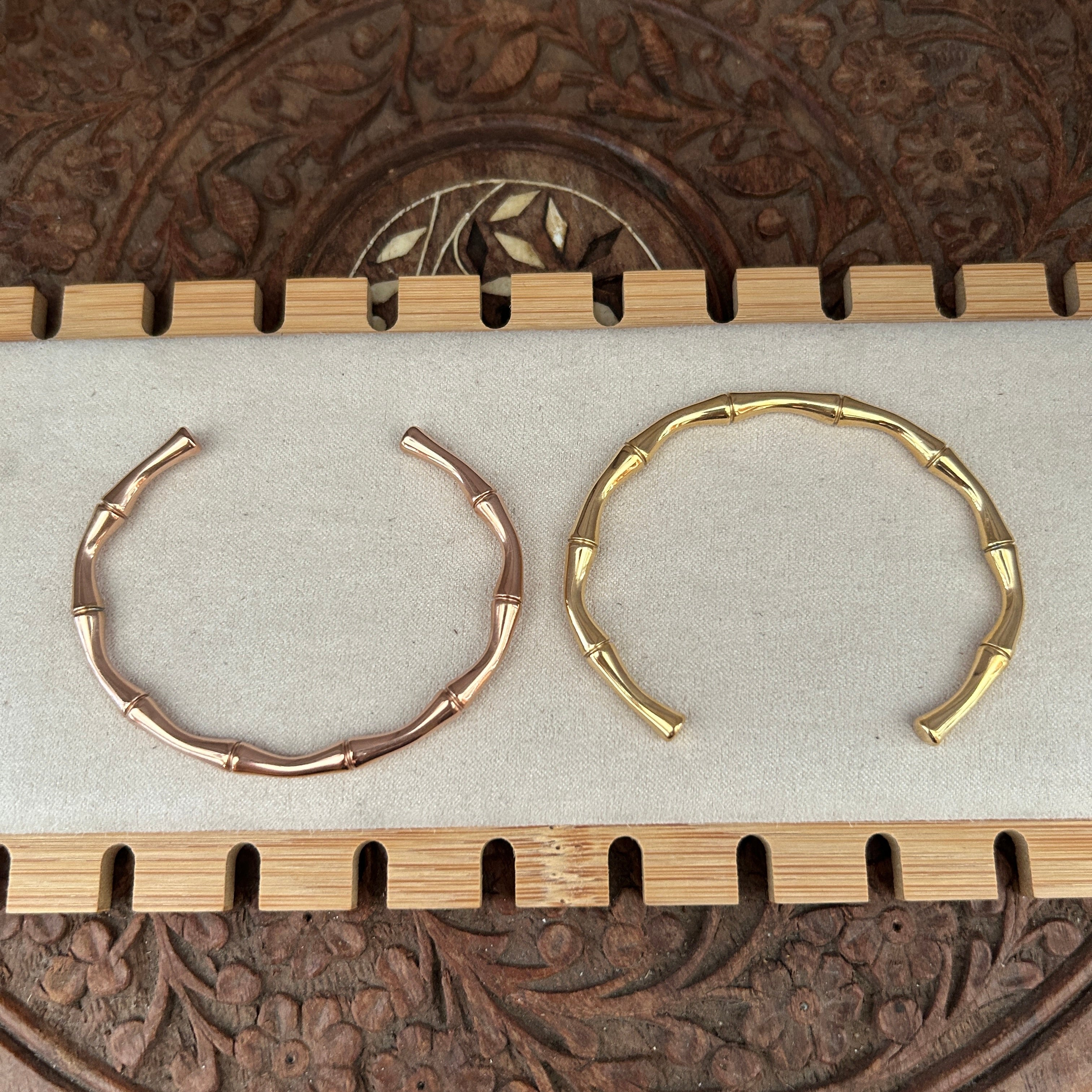 Bamboo cuff kada