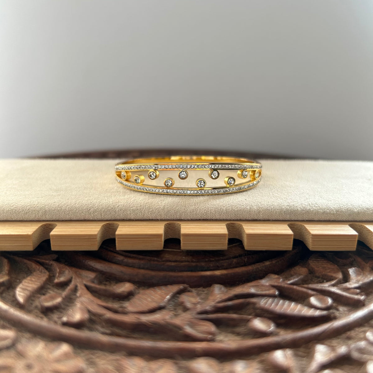 Diamond drops Baby size Kada