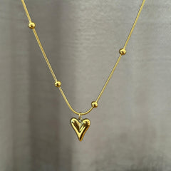 Heart Ball Necklace