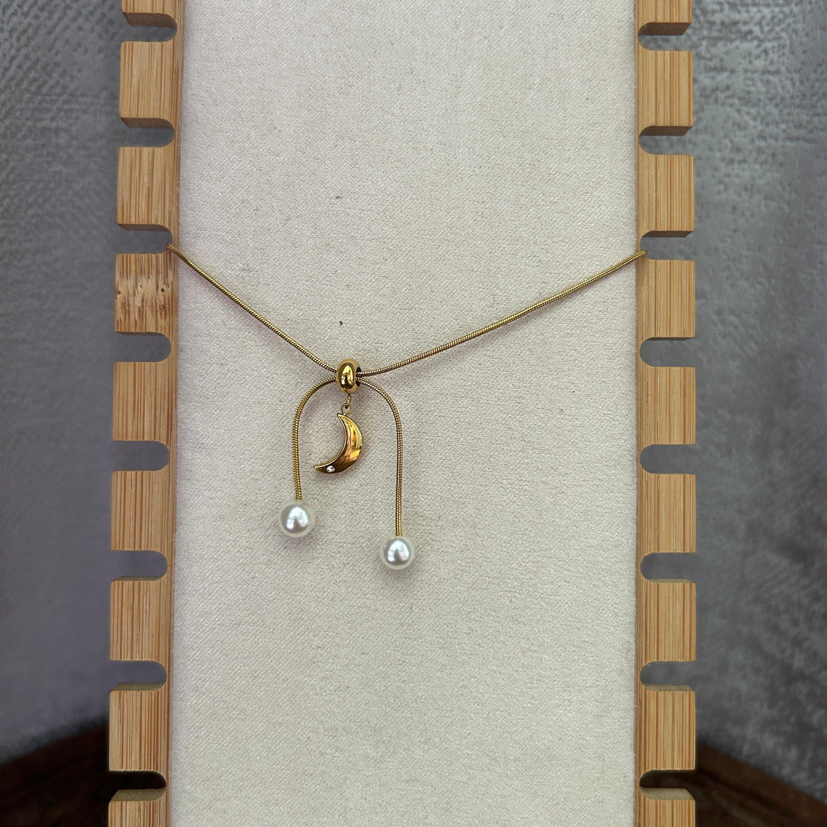 Moon Pearl Anklet