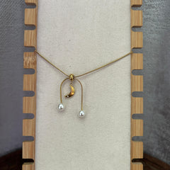 Moon Pearl Anklet