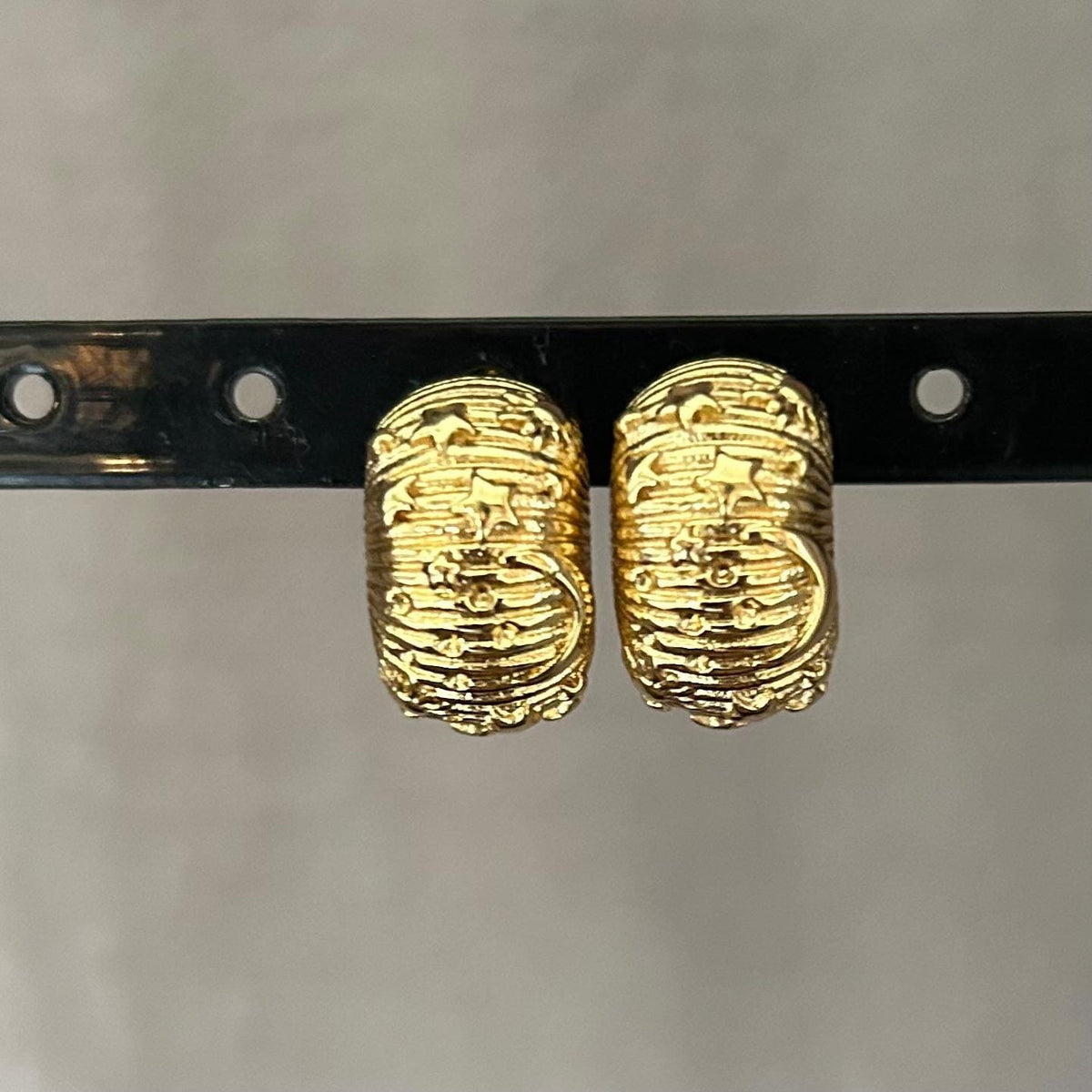 Celestial Chunky Hoop Earrings