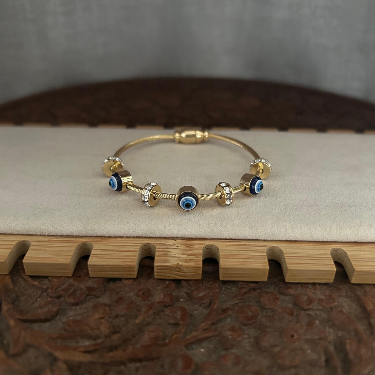 Evil Eye Magnetic Baby Size Kada